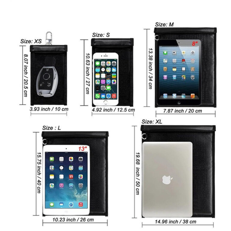 Enhance Your Security with the Fire- And Water-resistant Signal-blocking Bag