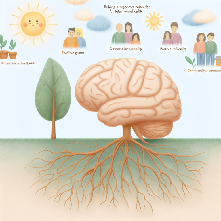Building a Supportive Mindset: How to Cultivate Positive Relationships for Better Mental Health