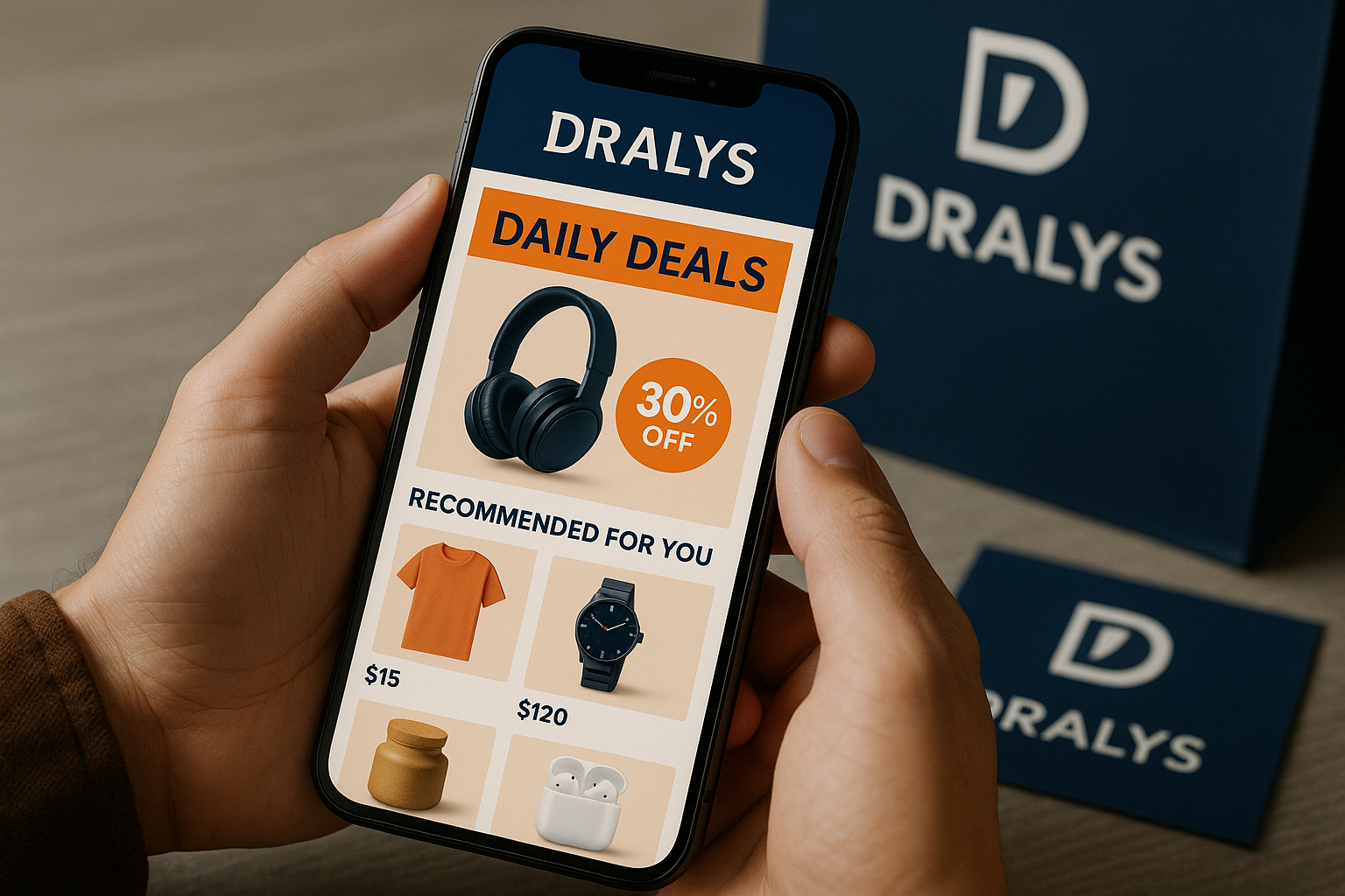 Dralys shopping experience