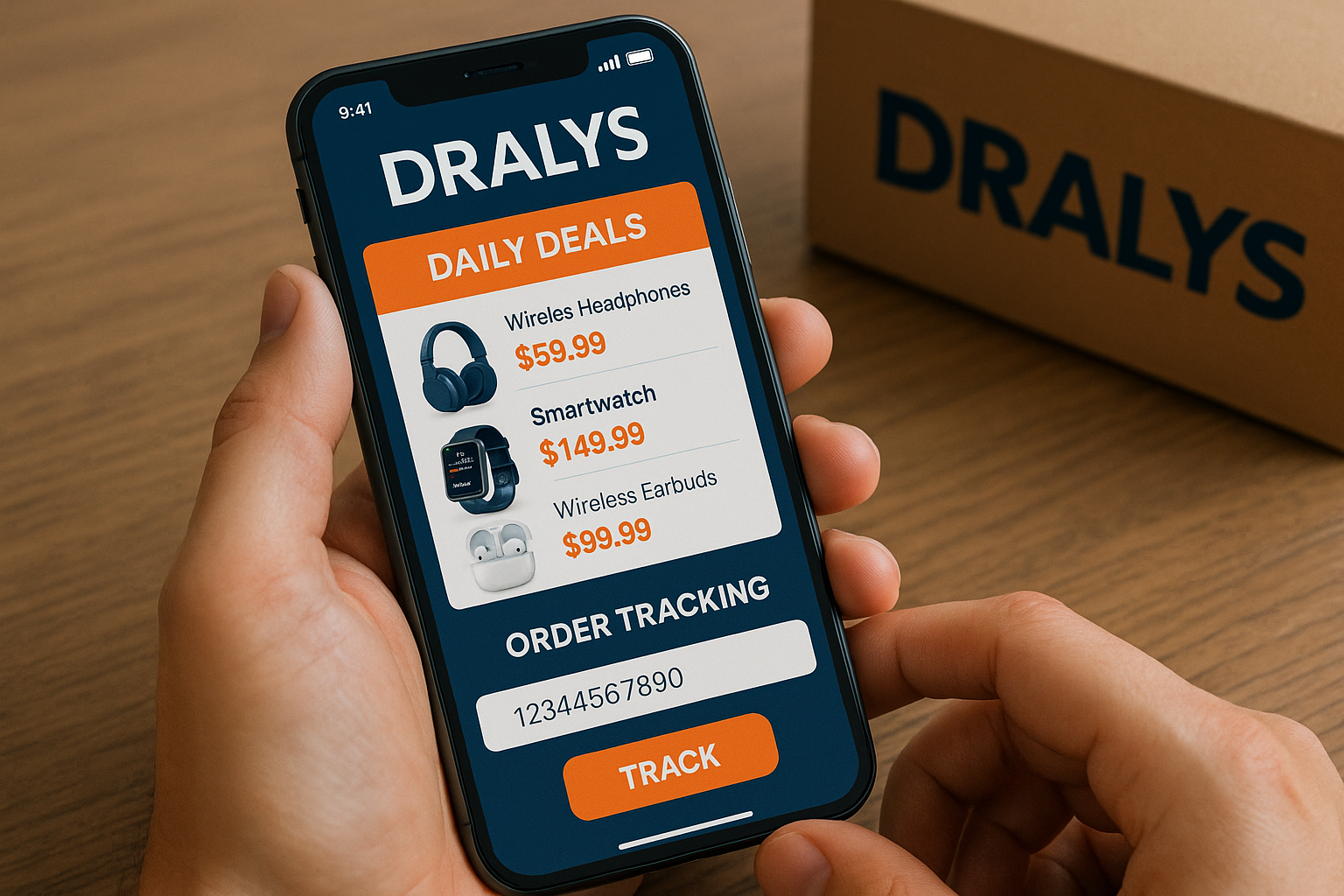 Dralys shopping experience