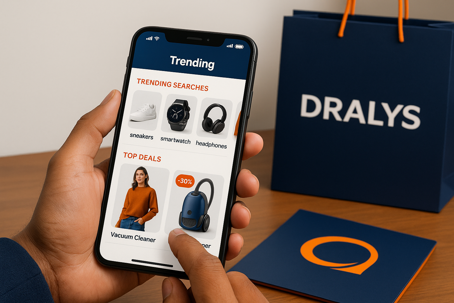 Dralys shopping experience
