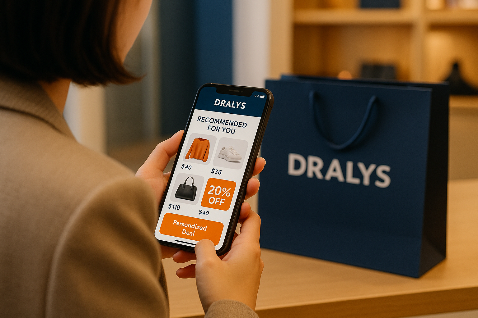 Dralys shopping experience