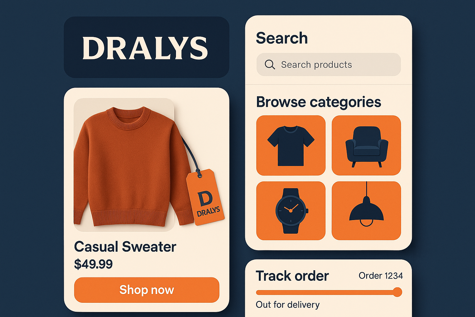 Dralys shopping experience