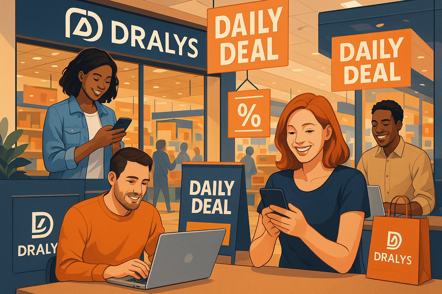 Dralys shopping experience