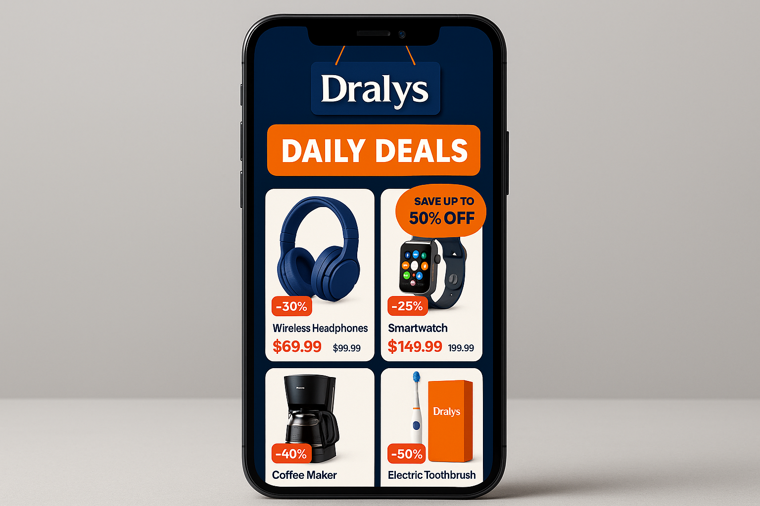 Dralys shopping experience