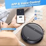 App & Voice Controlled Vaccum Cleaner Robot Vacuum and Mop Combo, Tangle-Free Powerful Suction, Robotic Vacuum Cleaner - Alexa & App Scheduling, Long Runtime, Automatic Robot Vacuum Cleaners for Home