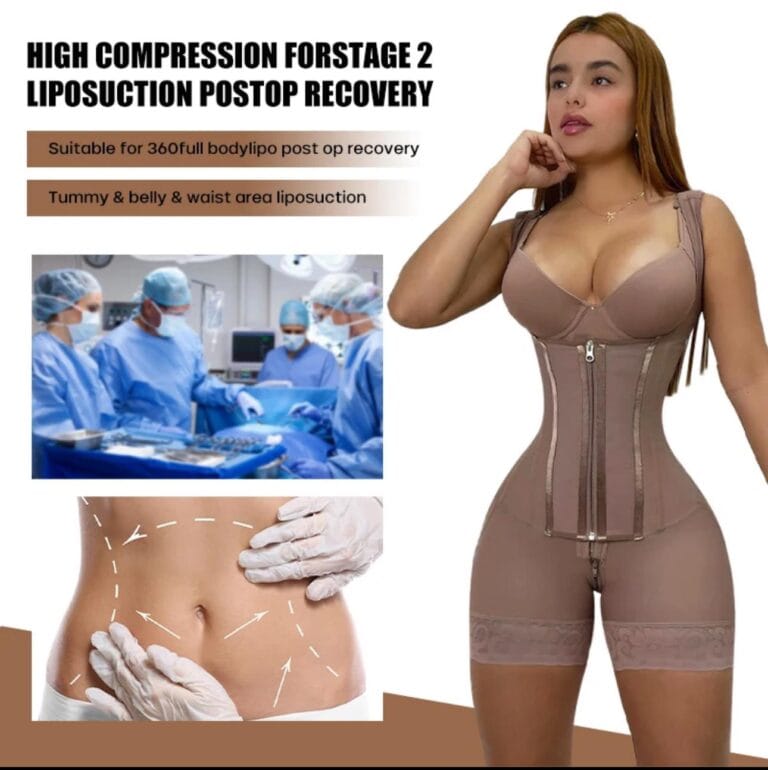 Fajas Colombian as Double Compression Women Body Shaper Post Surgery Slim Girdle
