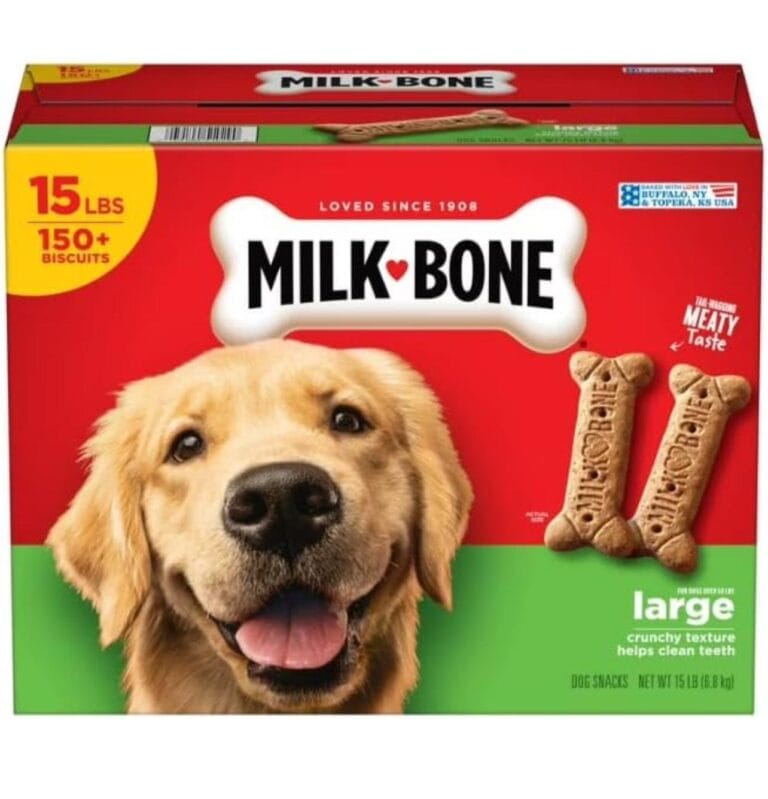 Delight Your Dog with This Bulk PACK-15 LBS=150 Biscuits Treats Original Large & Crunchy! 240 oz of Tail-Wagging Goodness. Perfect for Training or Everyday Snacking!