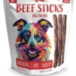 Irish Rover Beef Sticks Dog Treats, 30 Count, 100% Beef, High Protein, No Artificial Colors, Flavors or Preservatives
