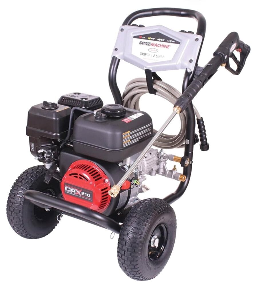 SIMPSON Cleaning CM61083 Clean Machine 3400 PSI Gas Pressure Washer, 2.4 GPM,