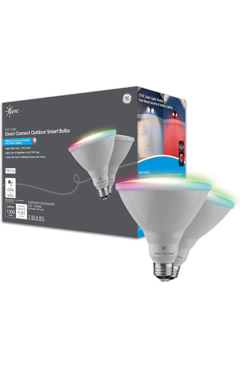 CYNC Smart LED Light Bulb, PAR38 Flood Light Outdoor