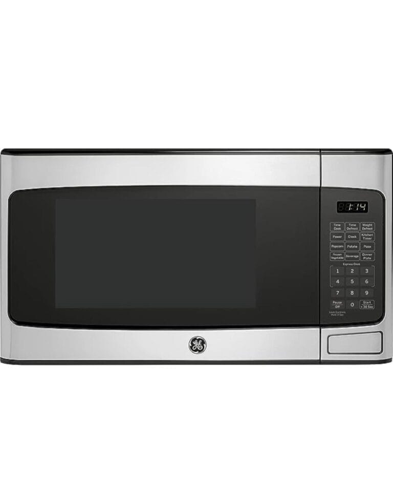 GE GCST11X1WSS Microwave Oven, 950-watt 6 Auto Cooking Settings,