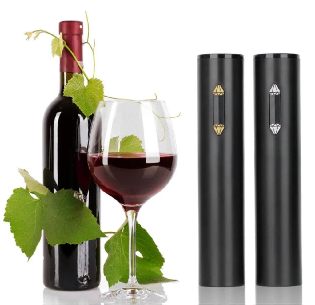 Electric Wine Opener, Automatic Corkscrew Opener Kit, Start with One Click,