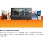 Hisense 58-Inch Class U6HF Series ULED 4K UHD Smart Fire TV (58U6HF) -