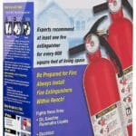 Kidde 2 Pack Multipurpose Fire Extinguishers, Red