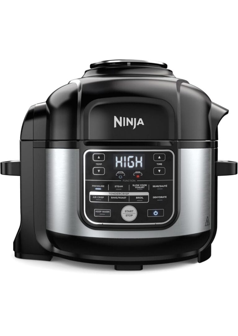 Ninja Foodi 10-in-1 6.5-Quart PRO Pressure Cooker OS300 with Air Fry, Tender Crisp Technology, Slow Cook, Steam, Sous Vide, and More - Ceramic-Coated, Nonstick, Dishwasher Safe, PTFE/PFOA Free