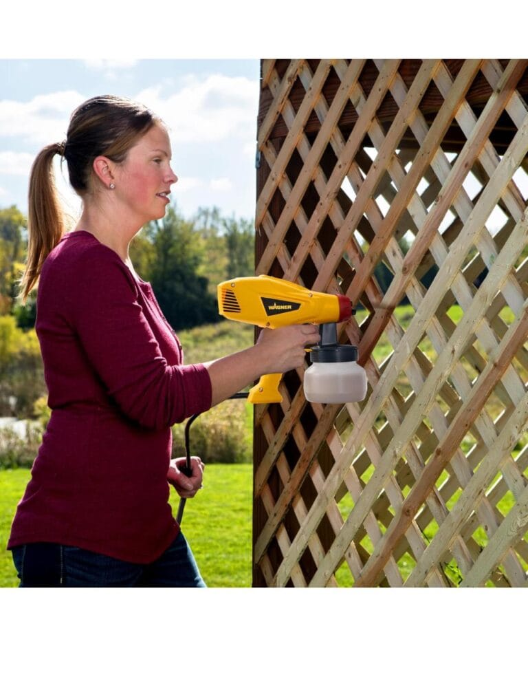 Wagner Spraytech 2418392 Control Spray QX1 HVLP Stain Sprayer, Ideal for Crafting & Small Staining Projects like Decks, Fences and Lattice