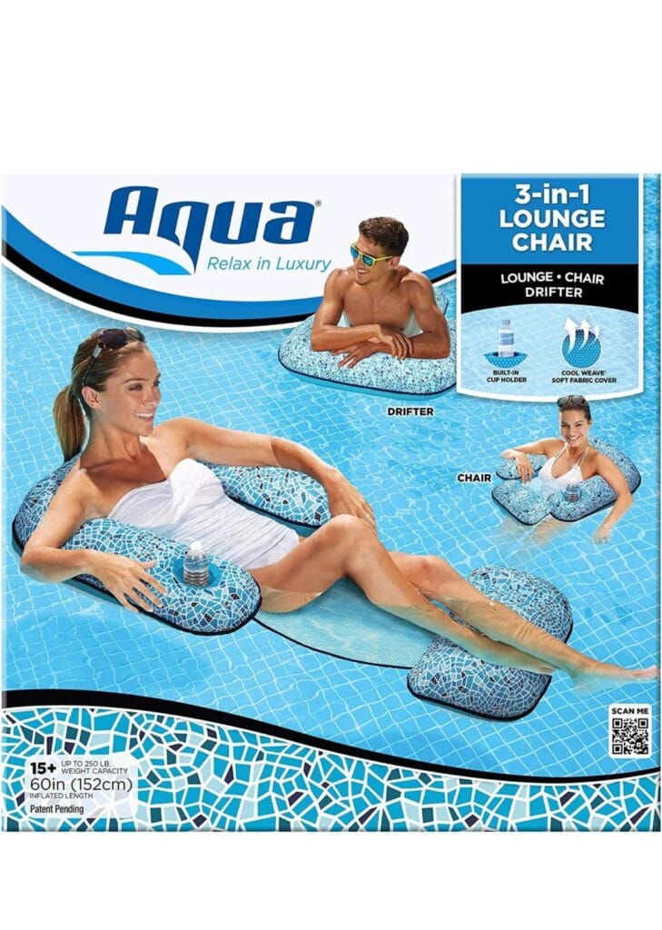Aqua 3-in-1 Lounge Chair, 57