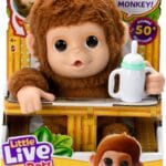 Little Live Pets My Baby Monkey - Adorable pet Monkey with Over 50 Sounds &