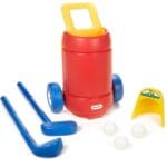 Little Tikes TotSports Easy Hit Golf Set + 3 balls + 2 clubs