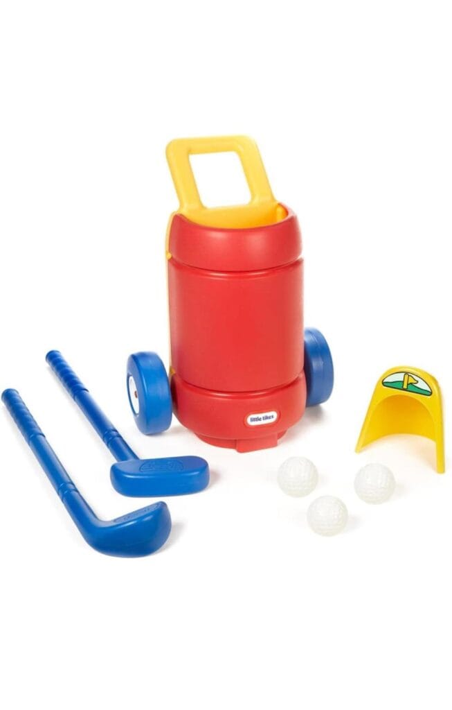 Little Tikes TotSports Easy Hit Golf Set + 3 balls + 2 clubs