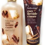 Cozy Fireside S'more 2 in 1 Body Wash & Bubble Bath 16 fl oz & Cozy Fireside S'more Butter Body Cream 8 oz (Pack of 2)