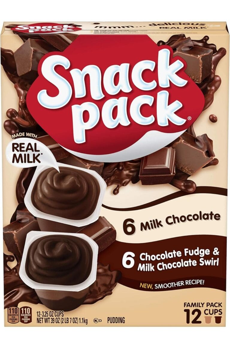Chocolate Fudge & Milk Chocolate Swirl Pudding Cups, 3.25 Oz., 12 Count