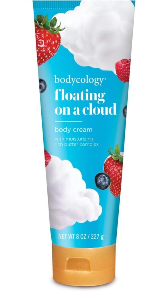 Bodycology Shea Butter Body Cream, Floating On A Cloud, 8 oz
