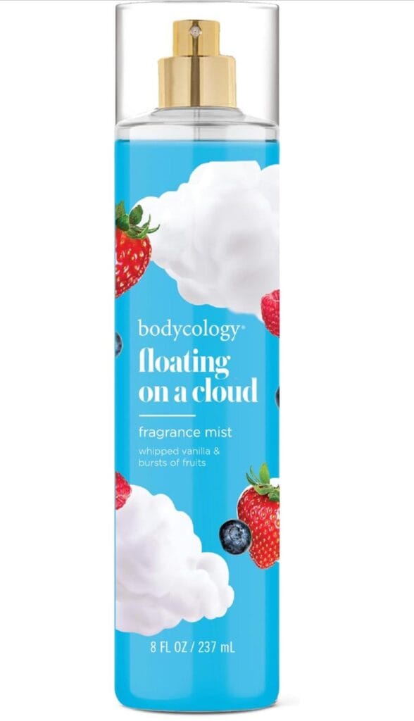 Bodycology Long-Lasting Fragrance Body Mist, Floating On A Cloud, 8 fl oz