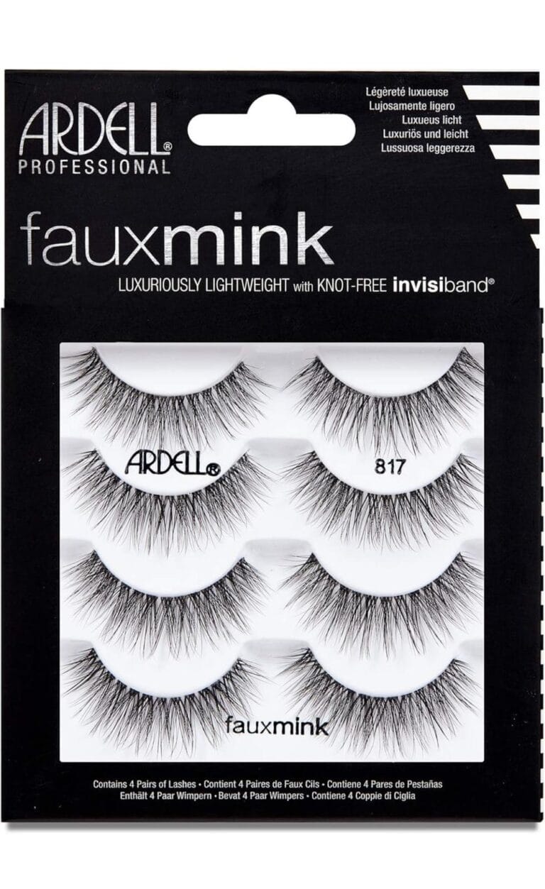 Ardell False Lashes Faux Mink 817 Multipack, 1 pk x 4 pairs