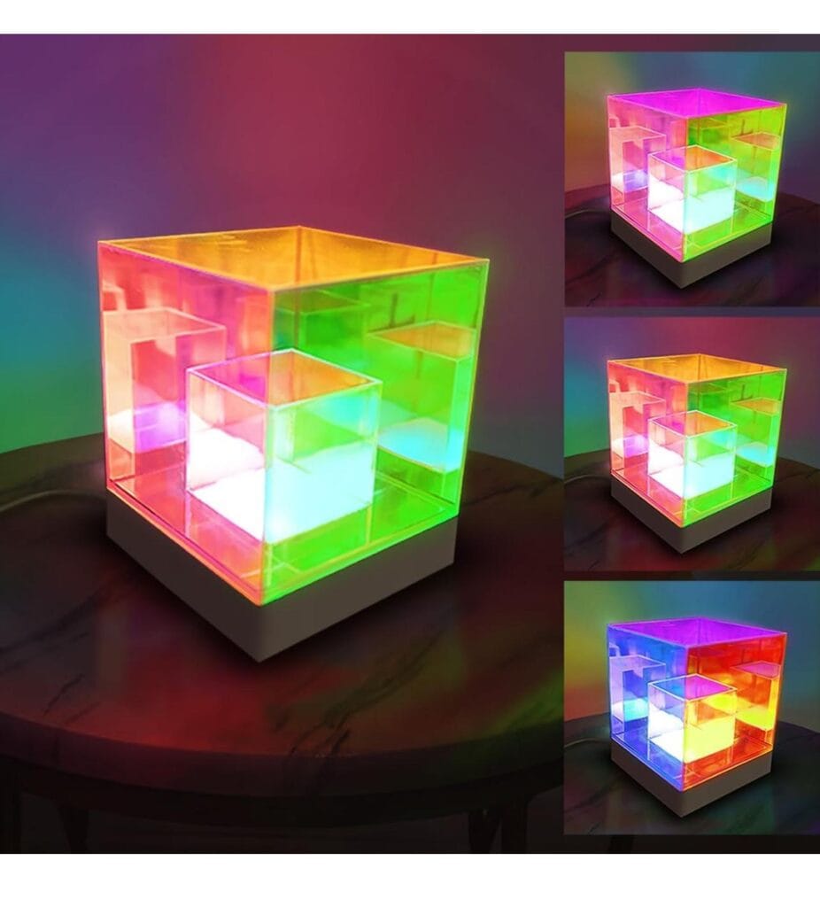 Infinity Cube Light - Infinity Lamp for Bedroom, Living Room, Gamer Room