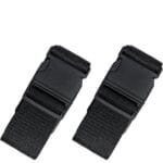 2 Pack Suitcase Straps, Bright Color Adjustable Luggage Belts, TSA Approved