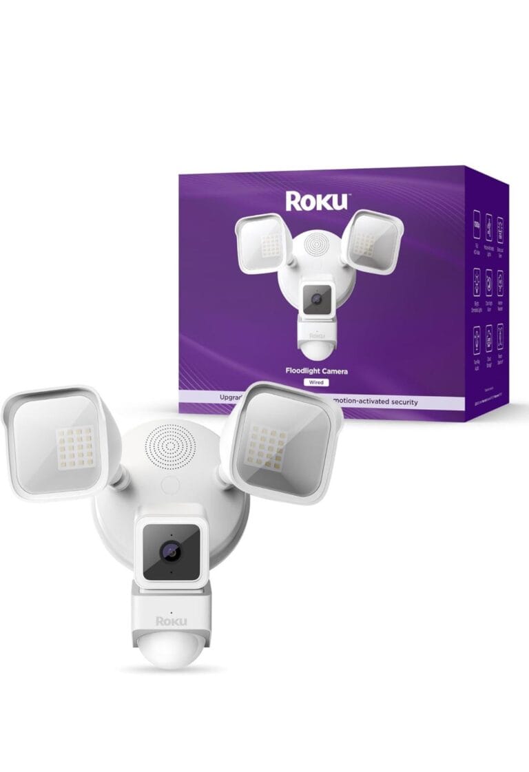 Roku Floodlight Camera for Home Security,