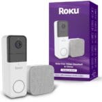Roku Smart Home Wireless Video Doorbell &amp camera ; Chime -