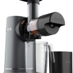 Ninja JC151 NeverClog Cold Press Juicer, Powerful Slow Juicer with Total Pulp Control, Countertop, Electric, 2 Pulp Functions, Dishwasher Safe, 2nd Generation, Charcoal