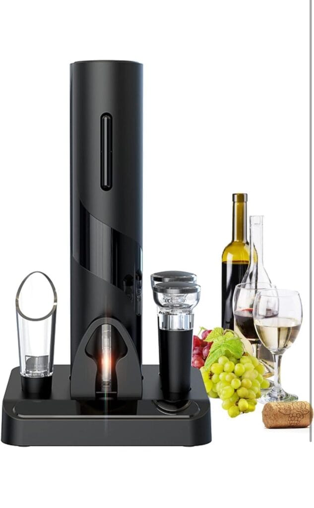 Electric Wine Opener Set, Automatic Corkscrew Opener Kit,