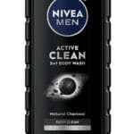 NIVEA Men Active Clean Body Wash, 16.9 Ounce