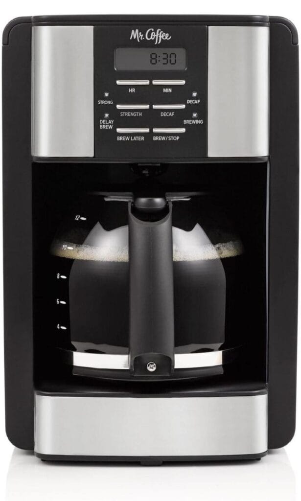 Mr. Coffee 12 Cup Speed Brew Coffee Maker with Decaf Function Programmable USA