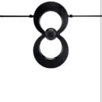 Antennas Direct ClearStream MAX-V Indoor Outdoor TV Antenna,