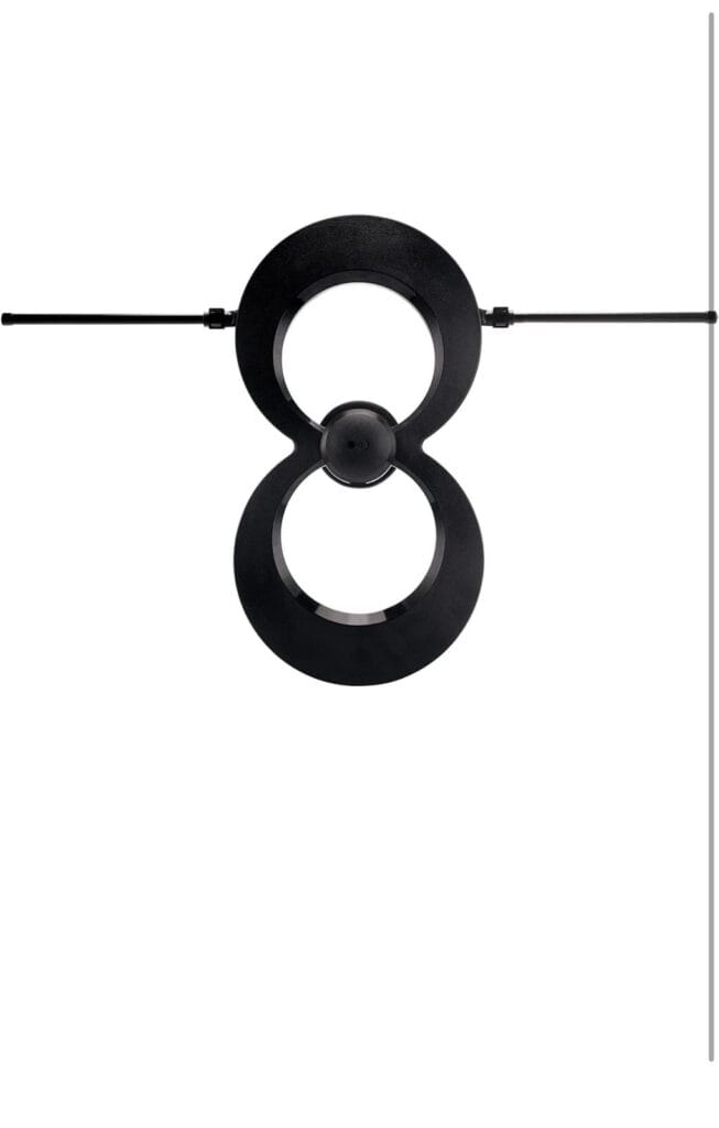 Antennas Direct ClearStream MAX-V Indoor Outdoor TV Antenna,