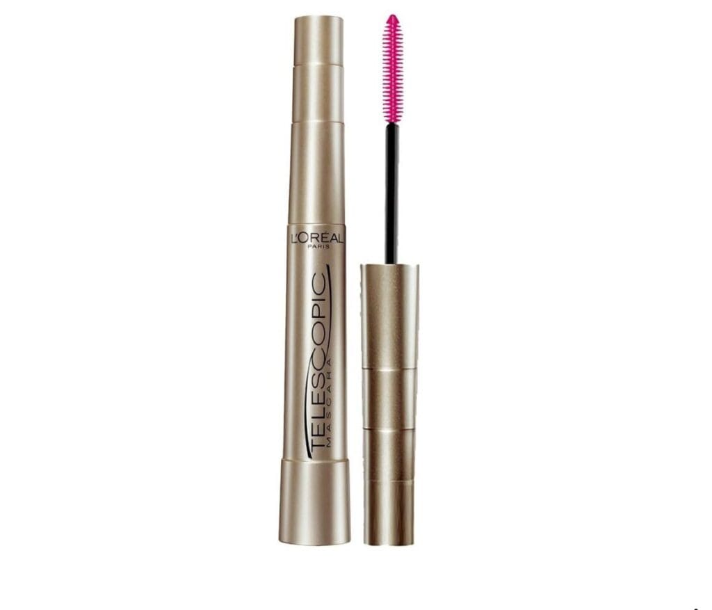L'Oréal Paris Makeup Telescopic Original Lengthening Mascara, Blackest Black, 0.27 Fl Oz (1 Count)