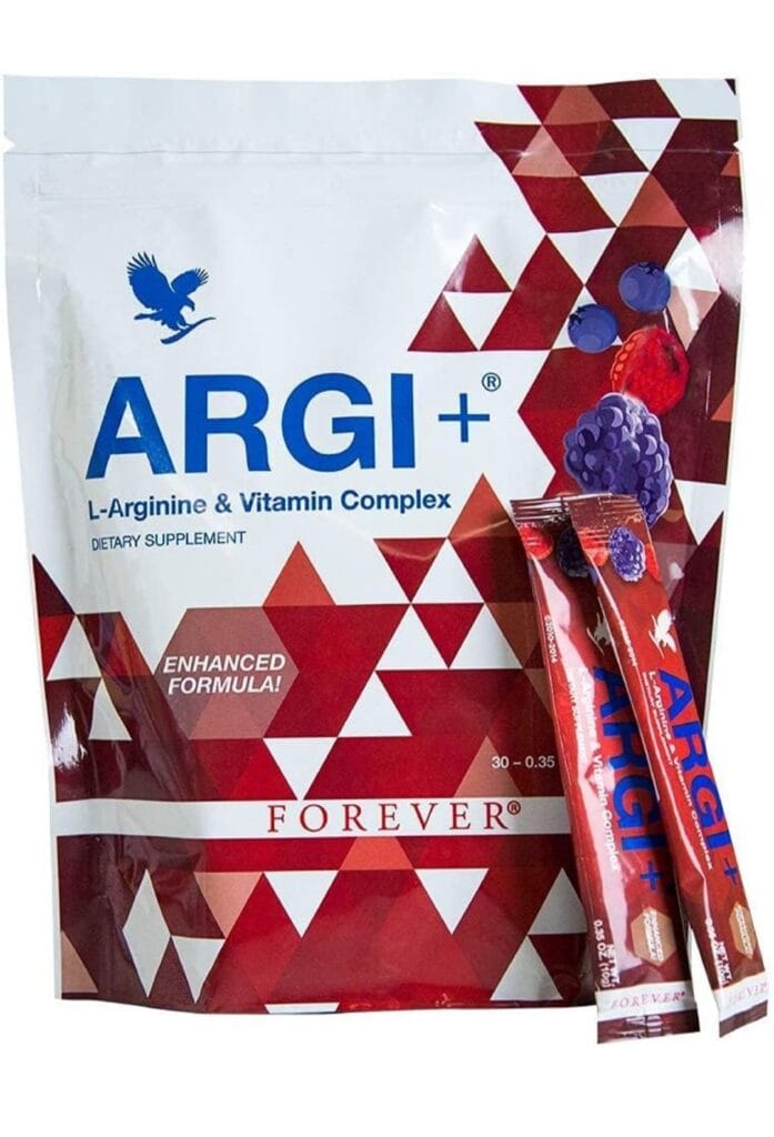 Forever Living - Forever ARGI+: Nitric Oxide Power Pack - Berry Flavor - for Cardiovascular Health, Athletic Performance, and Immunity - 30 Stick Pack