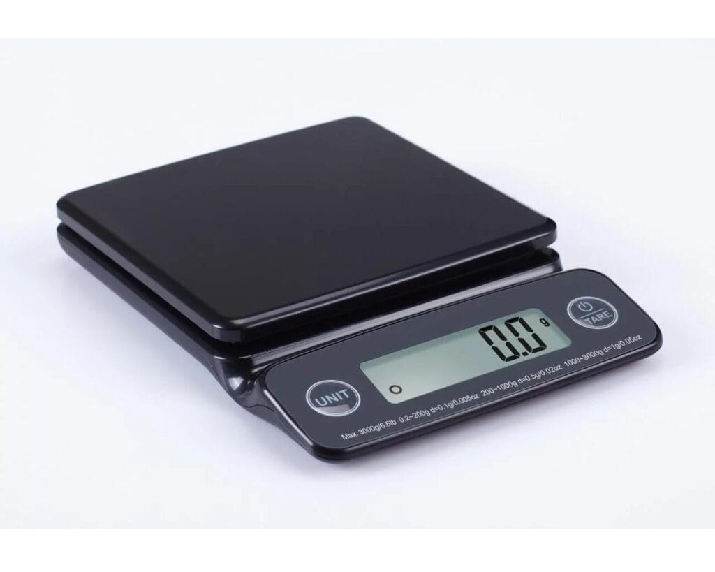 High Precision Digital Kitchen Scale, Black