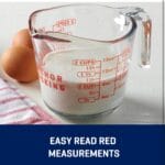 Anchor Hocking Glass Measuring Cups, (5 Ounce, 1 Cup, 2 Cup, 4 Cup liquid measuring cups)