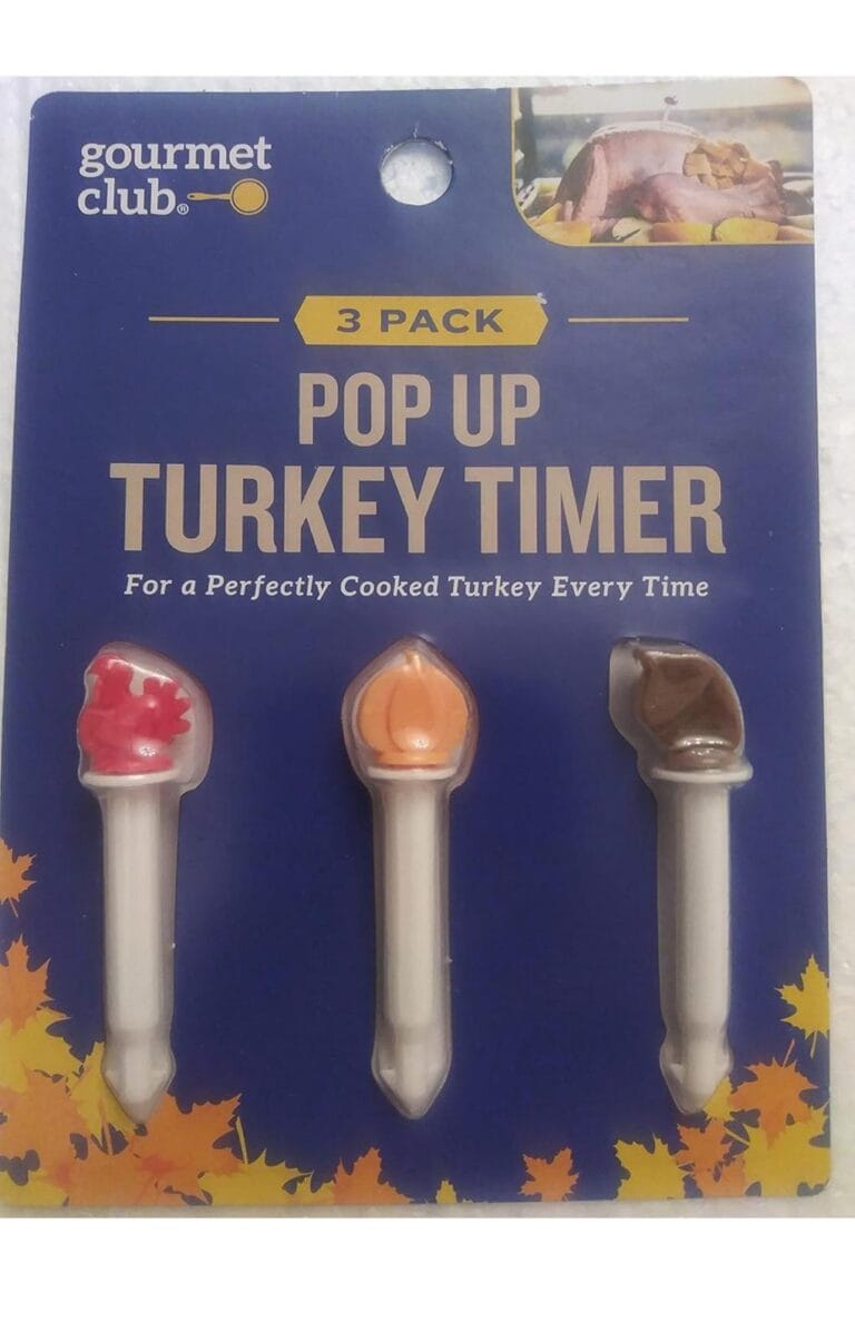 Pop up Turkey Timer 3 pack Turkey, Pumpkin, Nut tops