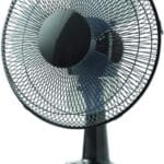 12"" 3-Speed Oscillating Table Fan, FT30-8MBB, New, Black, Large