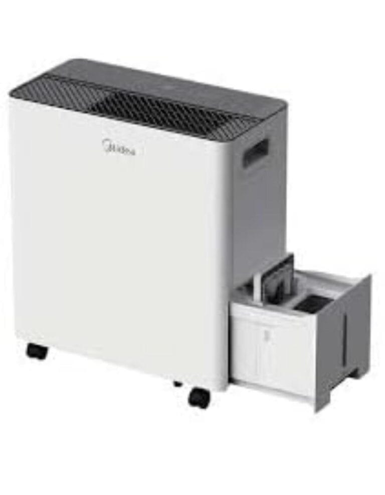 Midea Smart 50-Pint Dehumidifier with Built-in Pump, Energy Star Certified. MAD50PS1AWT-C. For Spaces up to 4,500 Sq. Ft.
