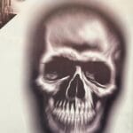 Halloween Scary Window Clings Decals Halloween Window Decorations for Glass Window, Double-Side Hand-Drawn 3D Halloween Skeleton Window Stickers for Party Decorations