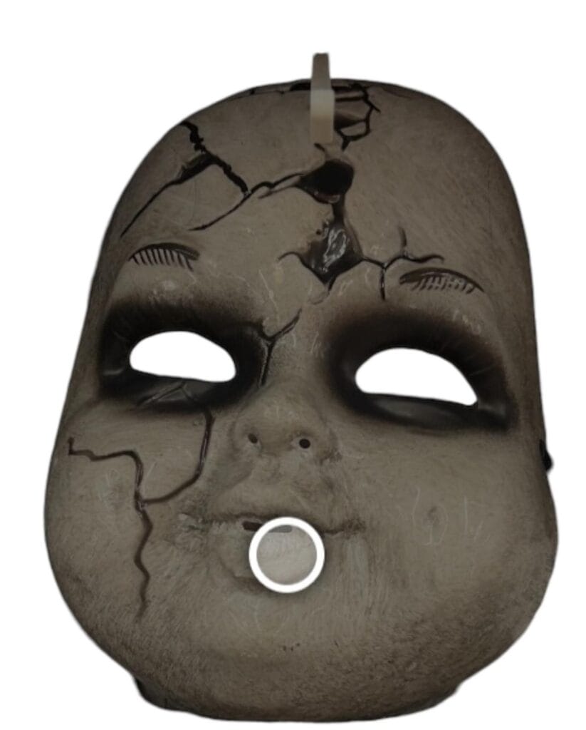 Scary Halloween Face Mask Scary Chucky Doll Mask Masquerade Mask Costume Cosplay Baby Full Face Mask