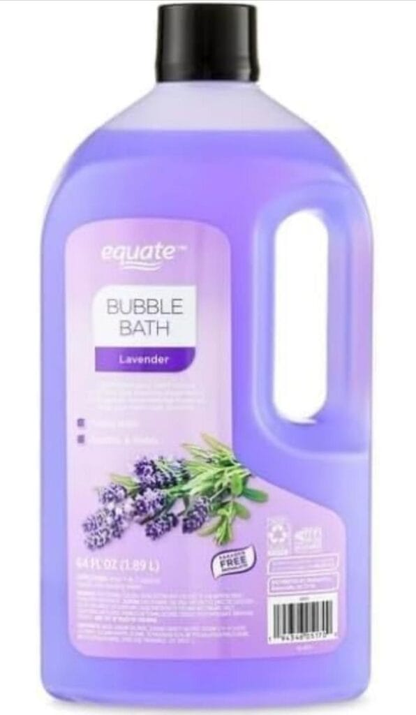 Bubble~Bath, for Adult, Senior and Teens, Lavender, 64 fl oz(Pack 01)